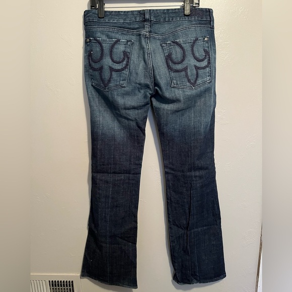 Deluxe Premium Denim Blue Jeans by Express - Picture 9 of 15